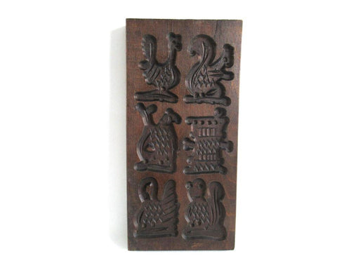 Wooden cookie mold, springerle, spekulatius.