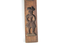 Vintage Wooden Dutch Folk Art Cookie Mold. Speculaas plank, springerle. Kitchen decor.