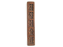 Wooden cookie mold, Dutch Folk Art, Springerle, Kitchen decor, windmill, animals.