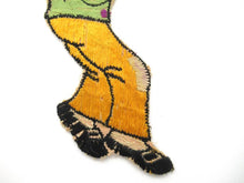 1930's Turmac Figure Silk Embroidered Applique, patch