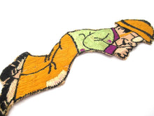 1930's Turmac Figure Silk Embroidered Applique, patch