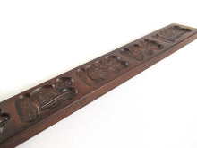 Vintage Wooden cookie mold, Dutch Folk Art, Springerle, Kitchen decor, windmill, animals.