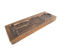 Vintage Wooden cookie mold. Springerle Cookie Mold. Speculaas plank.