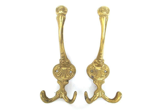 UpperDutch:,Set of 2 Wall hooks - Coat hooks - Ornate - Victorian style hooks.