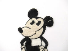 Antique 1930's Minnie Mouse Turmac Applique, Silk Embroidered applique