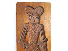 Springerle Mold, Vintage Folk art wooden cookie mold.