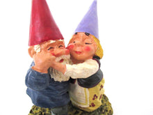 Dancing Gnome couple after a design by Rien Poortvliet