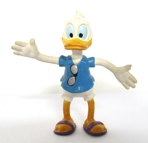 Vintage Bendable Donald Duck figure Bullyland Germany Disney