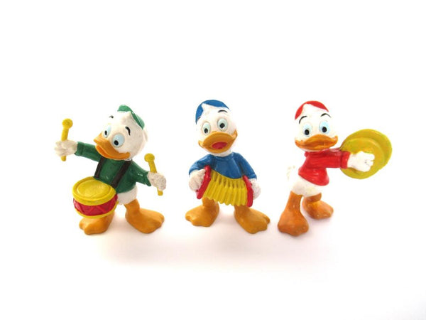 Vintage Huey, Dewey en Louie figures Bullyland, Bully figures