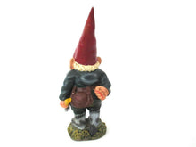 Garden Gnome with Axe, Lumberjack after a design by Rien Poortvliet, David the Gnome.
