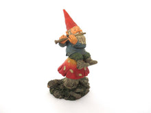 Gnome Playing flute on a mushroom, 'Mo on Mushroom' Rien Poortvliet.