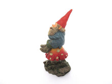 Gnome Playing flute on a mushroom, 'Mo on Mushroom' Rien Poortvliet.