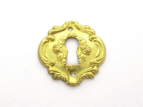 1 (ONE) small Keyhole cover, escutcheon, key hole frame, plate.