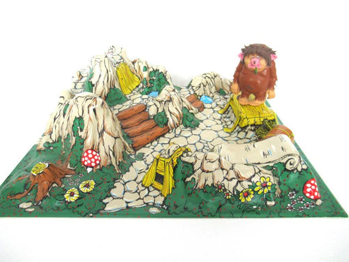 Startoys, The Cave of the Trolls, Gnome Decoration, Rien Poortvliet, BRB collectibles, Gnomos.