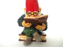 Gnome reading a book, David the Gnome, Design by Rien Poortvliet.