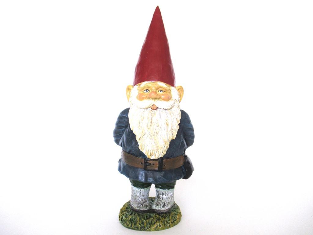 Garden Gnome 10 inch after a design by Rien Poortvliet, David the Gnome.