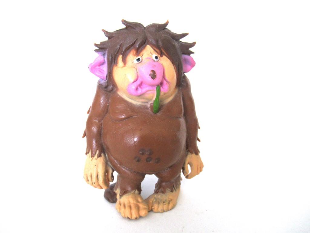 Troll, Vintage BRB Troll 1980s, David the Gnome, figurine. (Goblin, Gremlin, Hob, Gnome, Hobgoblin, Elf, Pixy).