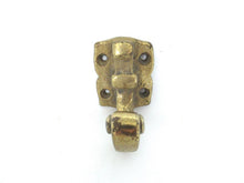 Coat Hook, Solid Brass Ornate Wall hook, Antique Coat hook, Victorian Style.