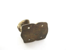 Coat Hook, Solid Brass Ornate Wall hook, Antique Coat hook, Victorian Style.