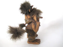 Nyform Troll 178, Troll w child, handmade in Norway (Goblin, Gremlin, Hob, Imp, Gnome, Hobgoblin, Elf, Pixy)