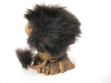 Nyform Troll, Troll with dog handmade in Norway. (Goblin, Gremlin, Hob, Imp, Gnome, Hobgoblin, Elf, Pixy)