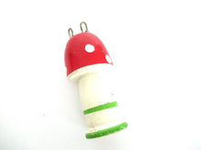 Wooden Mushroom Knitting Doll, French Knitting, Knitting Nancy, Bobbin Doll, Mushroom, Knitting Nancy.