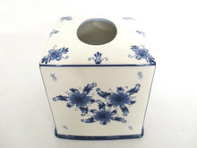 Beautiful Delft Blue Tissue holder, Tissue box, Elesva Delftware.