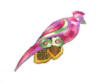 1930s Vintage Embroidered Bird applique. Vintage patch, sewing supply.