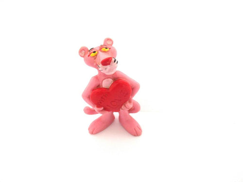 Pink Panther With Love Figurine Bully 1983 United Artists West Germany.