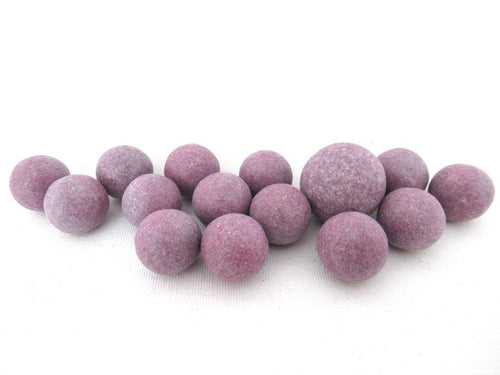 Marbles, Set of 15 Antique Clay Marbles.