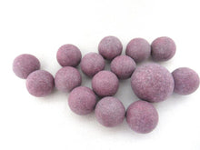 Marbles, Set of 15 Antique Clay Marbles.
