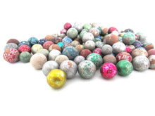 Marbles, Set of 100 Antique Clay Marbles, Antique marbles.