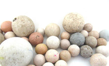 Marbles, Set of 35 Antique Clay Marbles.
