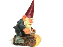 Garden Gnome after a design by Rien Poortvliet - David the Gnome - Working gnome.