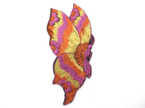 Authentic Collectible Butterfly Applique. Vintage patch, sewing supply, Crazy quilt.