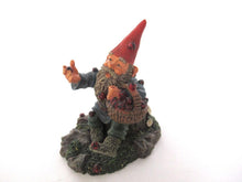 Gnome 'Lucky' with Ladybugs after a design by Rien Poortvliet Gnome with ladybugs.