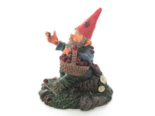 Gnome 'Lucky' with Ladybugs after a design by Rien Poortvliet Gnome with ladybugs.