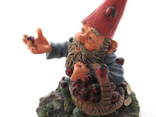 Gnome 'Lucky' with Ladybugs after a design by Rien Poortvliet Gnome with ladybugs.