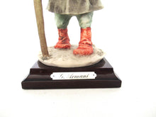 Giuseppe Armani Gnome statue, Capodimonte, Italian Porcelain , Gulliver's World, G Armani.