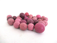 Clay Marbles, Set of 30 Antique Clay Marbles, Antique marbles.