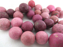 Clay Marbles, Set of 30 Antique Clay Marbles, Antique marbles.