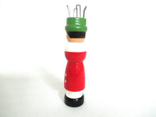 Knitting Doll, Vintage Wooden Knitting Doll, French Knitting, Bobbin Doll, Sewing supply, Knitting Nancy.