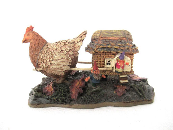 'On Vacation' Gnome family, Classic Gnomes Villages series designed by Rien Poortvliet