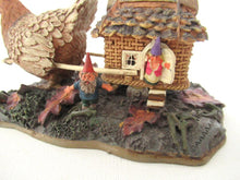 'On Vacation' Gnome family, Classic Gnomes Villages series designed by Rien Poortvliet