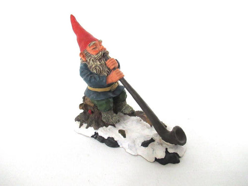 Gnome 'Louis' Gnome with didgeridoo Rien Poortvliet.