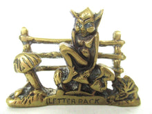 Pixie brass letter rack holder.