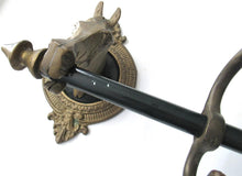Horse Head Coat Rack with 5 hooks, Equestrian, Horse Stable Decor.