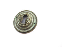 1 (ONE) Brass Keyhole cover, escutcheon, keyhole frame.
