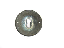 1 (ONE) Brass Keyhole cover, escutcheon, keyhole frame.