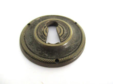 Vintage Solid Brass Keyhole cover.